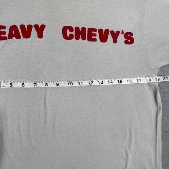 Rare VTG Screen Stars Corvette Heavy Chevy Chevrolet Single Stitch T Shirt 80s L - Picture 5 of 16